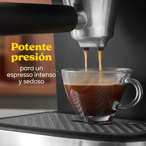 Cafetera Espresso Russell Hobbs Heaton compatible Nespresso Negro