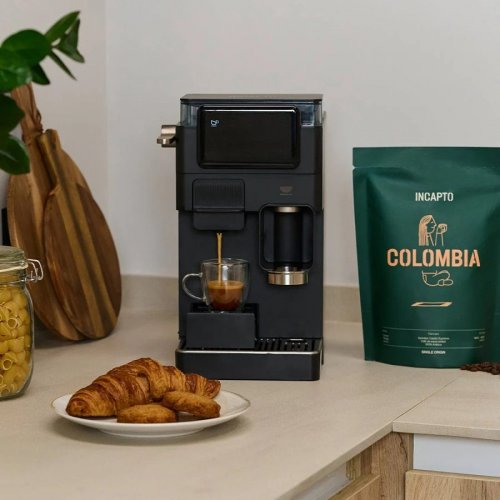 Cafetera fácil de usar semi automatica con brazo rebajada INCAPTO Juno