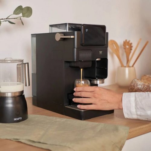 Cafetera fácil de usar semi automatica con brazo rebajada INCAPTO Juno