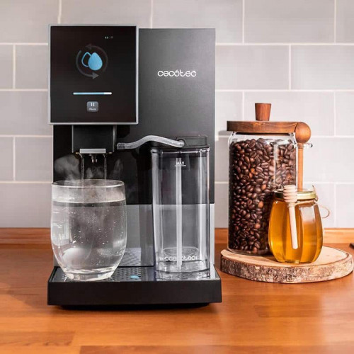 Cafetera superautomática compacta Cecotec Cremmaet Compactccino Connected Black Silver