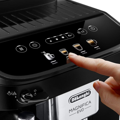 Cafetera Superautomática De'Longhi Magnifica Evo ECAM290.21.B con molinillo incorporado Negro