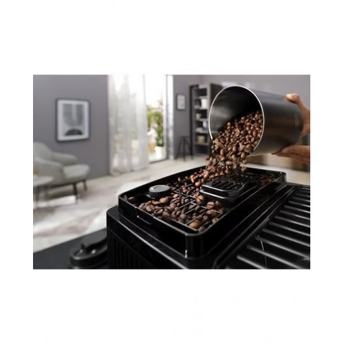 Cafetera superautomática De´Longhi Magnifica Start ECAM220.21.B con 4 recetas y molinillo incorporado Negro