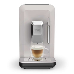 Cafetera superautomática Krups My Coffee EA2004 Pantalla táctil, Molinillo de Acero Inoxidable Gris