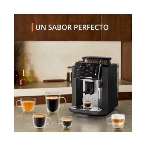 Cafetera superautomática Krups Sensation C10 EA910A10 con Tecnología Barista Inside Inox