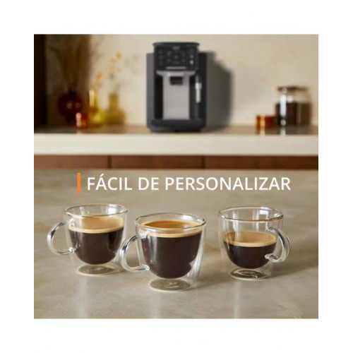 Cafetera superautomática Krups Sensation C10 EA910A10 con Tecnología Barista Inside Inox