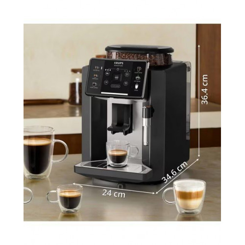 Cafetera superautomática Krups Sensation C10 EA910A10 con Tecnología Barista Inside Inox