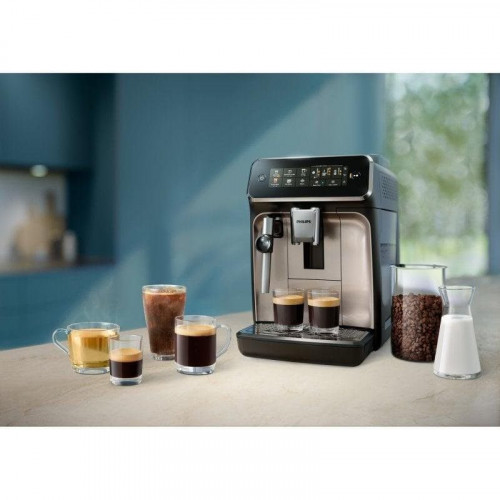 Cafetera Superautomática Philips EP3321/40 1.8L 15 bares con molinillo integrado pantalla táctil