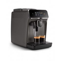 Cafetera Superautomática Philips Serie 2200 con espumador de leche Gris cachemir