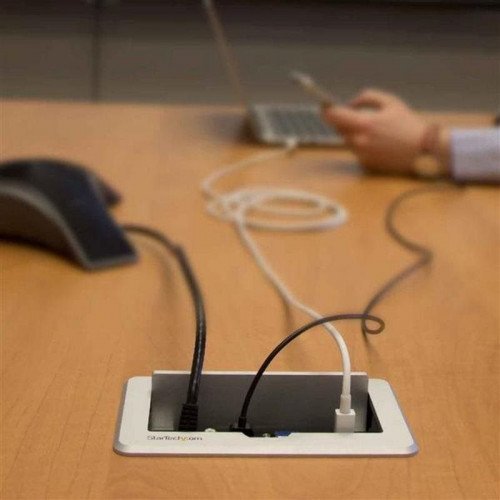 Caja de Conectividad para Mesa de Juntas StarTech.com BOX4HDECP HDMI VGA Mini DisplayPort