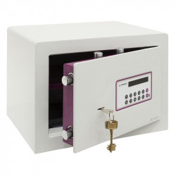 Caja fuerte ARREGUI 150040 doble seguridad con código y llave, 24L, 27x38,5x30 cm