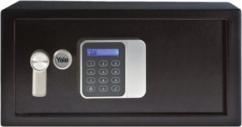 Caja fuerte con Cerradura Electrónica Yale Negro 24 L 20 x 43 x 35 cm Acero