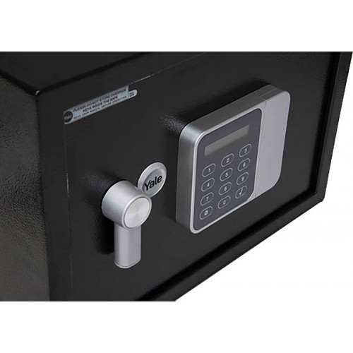 Caja fuerte con Cerradura Electrónica Yale Negro 24 L 20 x 43 x 35 cm Acero