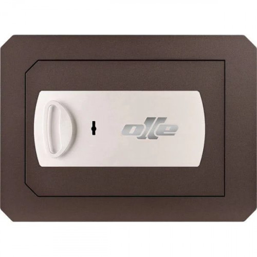 Caja fuerte con llave mural olle 1001l derecha