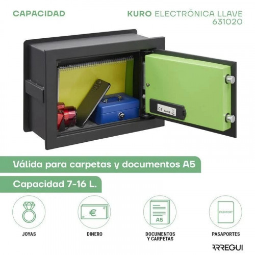 Caja Fuerte Empotrar Arregui Kuro Electronica