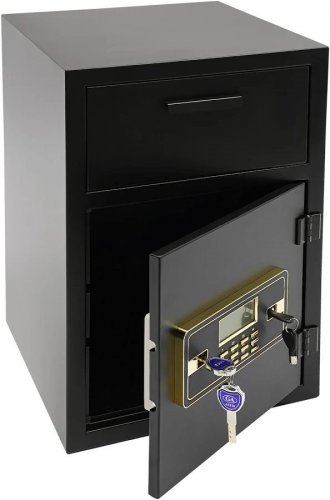 Caja fuerte para dinero y correo Caja fuerte para depósito de efectivo