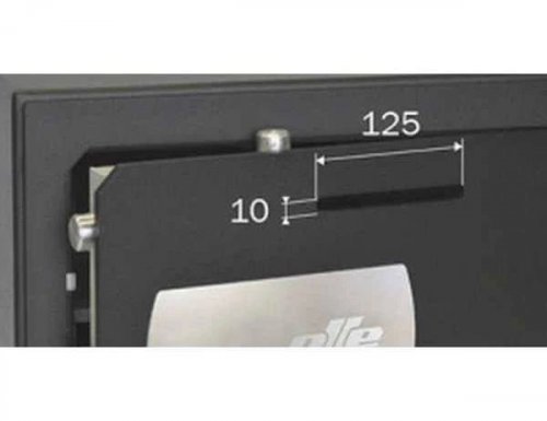 Caja fuerte sobreponer olle serie 1000 s1003ll con buzon antipesca