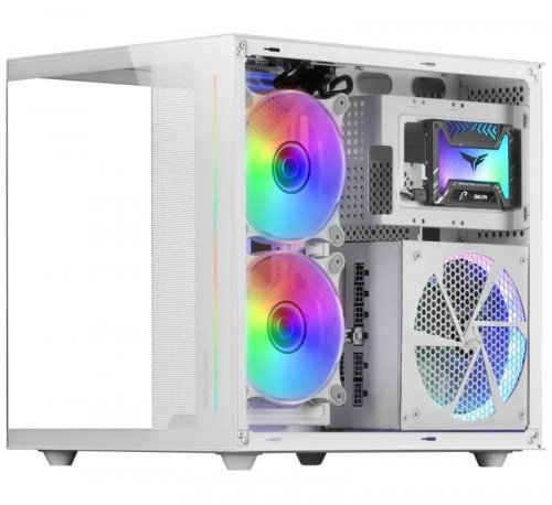 Caja Gaming Minitorre Mars Gaming MC-VIEW
