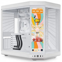Caja Pc Atx Semitorre Hyte Y70 Touch Infinite Negra Blanca