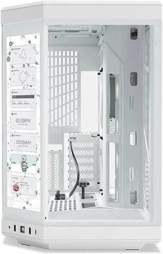 Caja Pc Atx Semitorre Hyte Y70 Touch Infinite Negra Blanca