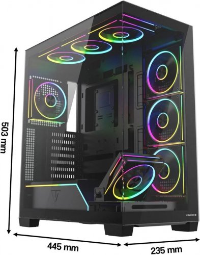 Caja PC Modecom Volcano Stellar Plus ARGB Midi