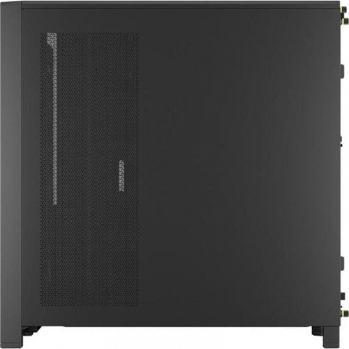 Caja torre Corsair FRAME 4000D LCD RS ARGB lateral LCD, 4 ventiladores ARGB, E-ATX, negro