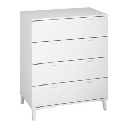 Cajonera Melamina 4 Cajones con Patas