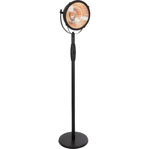 Calefactor de Pie Indus 2100 W halógeno Negro Sunred