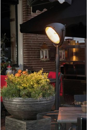 Calefactor de Pie Indus 2100 W halógeno Negro Sunred