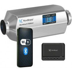 Calefactor diésel Nordkapp Air Wi-Fi y Bluetooth – ECE R122 y R10 kW