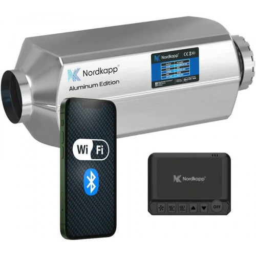 Calefactor diésel Nordkapp Air Wi-Fi y Bluetooth – ECE R122 y R10 kW