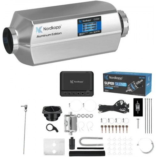 Calefactor diésel Nordkapp Air Wi-Fi y Bluetooth – ECE R122 y R10 kW