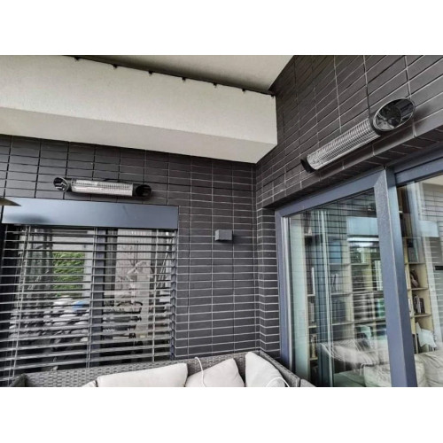 Calefactor Infrarrojos para exterior Veito Blade Silver