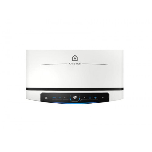 Calentador de agua eléctrico de pared ultracompacto multiposición de doble tanque con wifi - Ariston VELIS PRO DRY 50