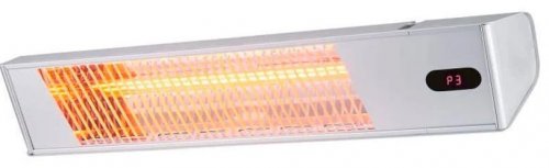 Calentador electrico infrarrojo Sined Caldo Ira INOX 2000W