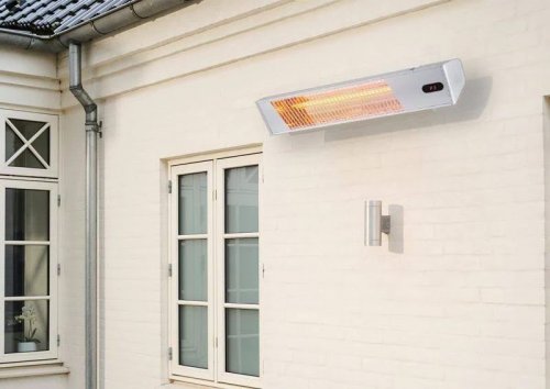 Calentador electrico infrarrojo Sined Caldo Ira INOX 2000W