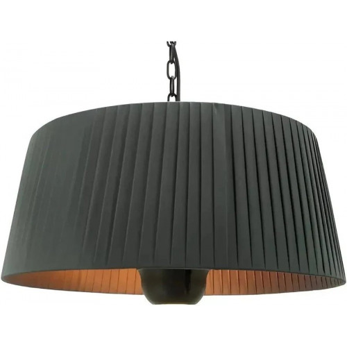 Calentador eléctrico para Exteriores colgante Sirmione 1800w negro