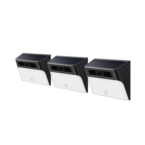 Cámara con Luz Solar de Pared S120 (3 Packs）