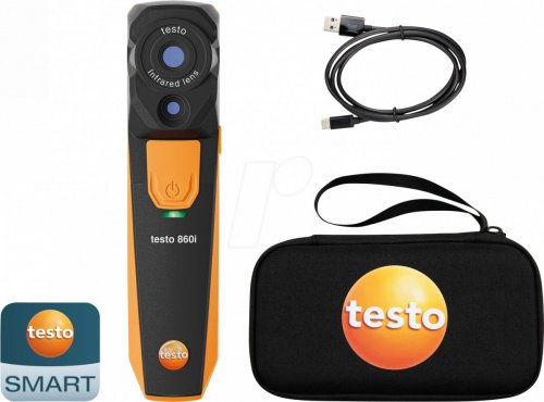 Cámara de imagen térmica para smartphones TESTO 860i Set