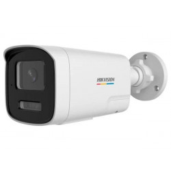 Cámara de Seguridad Ip Hikvision Value Bullet Poe 4mp 4mm Colorvu 3.0 Ip67 Blanca
