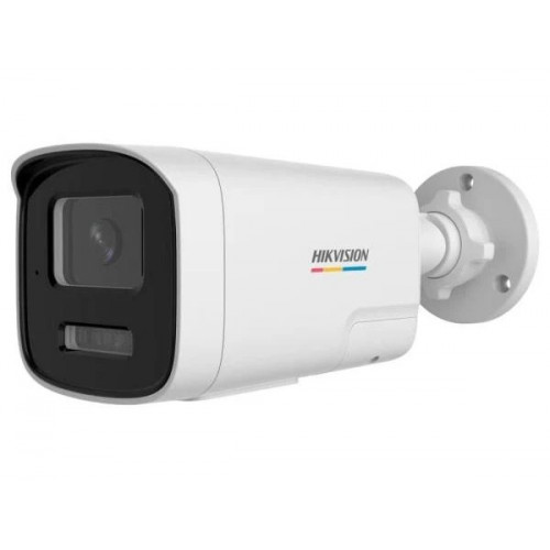 Cámara de Seguridad Ip Hikvision Value Bullet Poe 4mp 4mm Colorvu 3.0 Ip67 Blanca