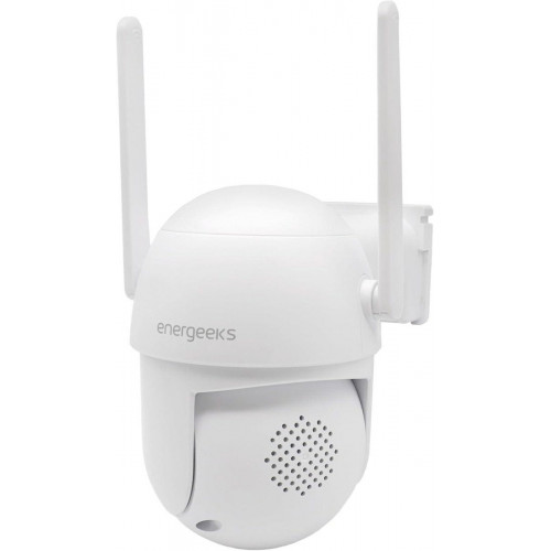 Cámara de vigilancia exterior motorizada batería+panel solar 4G con datos ilimitados 2K 4MP