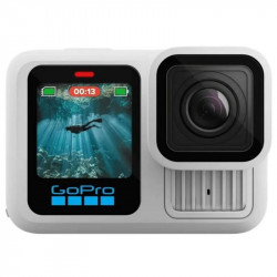 Cámara Deportiva GoPro HERO13 Black 5.3K UltraHD WiFi BT GPS UltraWide Estabilización Blanca