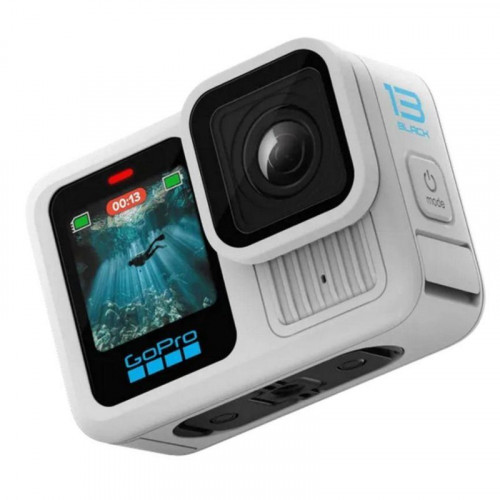 Cámara Deportiva GoPro HERO13 Black 5.3K UltraHD WiFi BT GPS UltraWide Estabilización Blanca