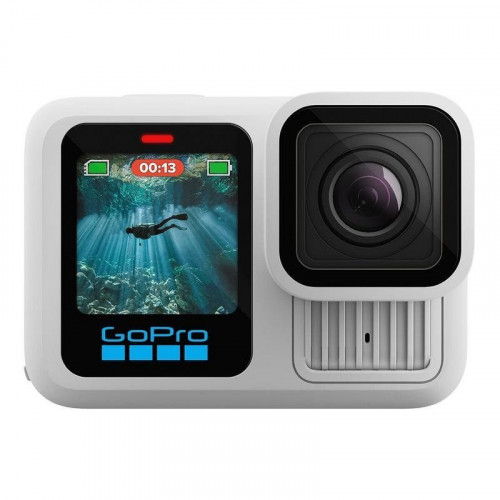 Cámara Deportiva GoPro HERO13 Black 5.3K UltraHD WiFi BT GPS UltraWide Estabilización Blanca
