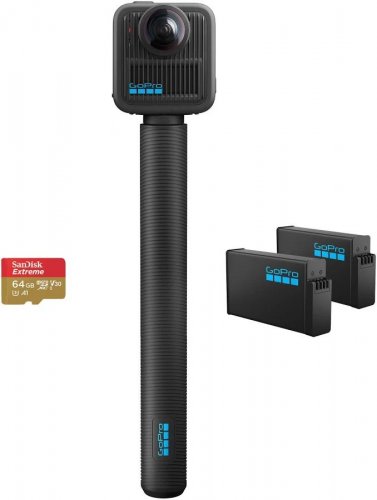Cámara deportiva GoPro MAX2 + Accessories Bundle