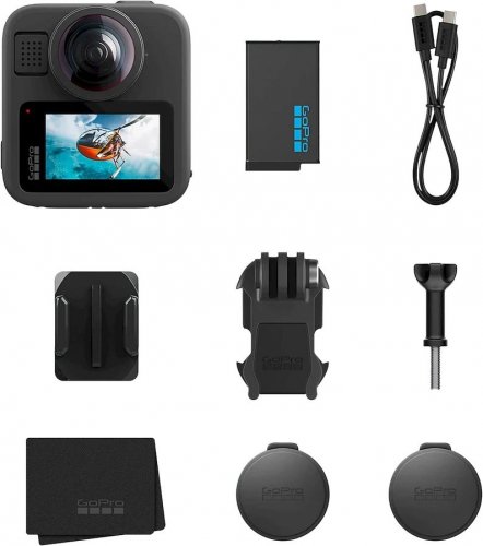 Cámara deportiva GoPro MAX2 + Accessories Bundle