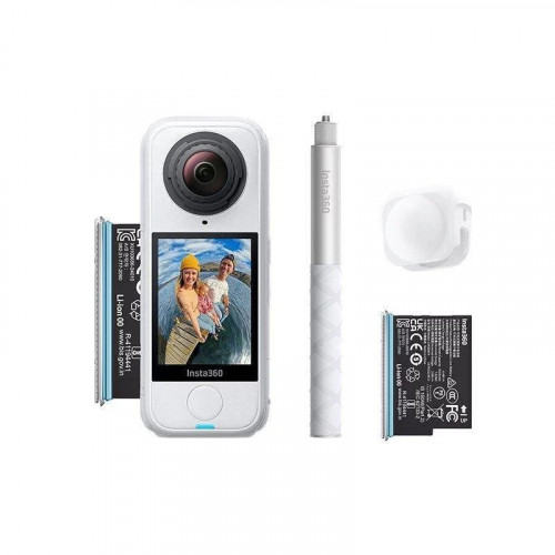 Cámara deportiva Insta360 X4 Air 8K 360 Blanc Arctic Starter Pack ultraligera