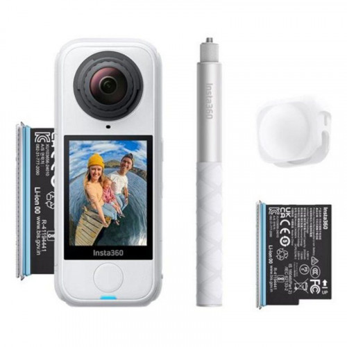 Cámara deportiva Insta360 X4 Air 8K 360 Blanc Arctic Starter Pack ultraligera