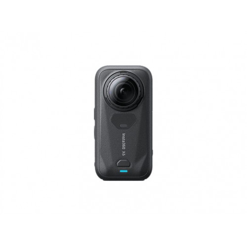Cámara deportiva - Insta360 X6 Standard Bundle, 8K 50fps 360 Video, 140min Autonomía, Sumergible, Efecto Invisible Selfie Stick, Midnight Black