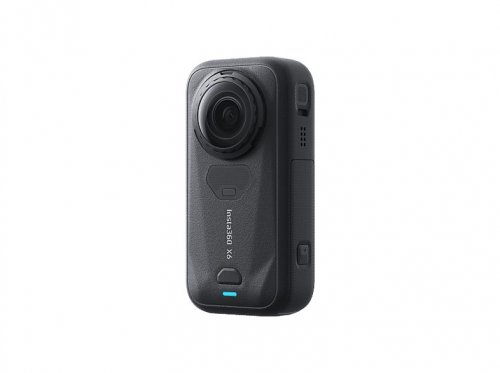 Cámara deportiva - Insta360 X6 Standard Bundle, 8K 50fps 360 Video, 140min Autonomía, Sumergible, Efecto Invisible Selfie Stick, Midnight Black